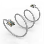 150Ft Cat5E UTP Ethernet Network Non Booted Cable Gray - Image 3