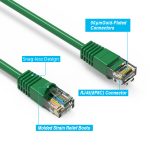 200Ft Cat5E UTP Ethernet Network Booted Cable Green - Image 2