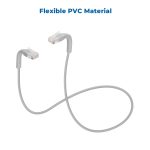 0.75Ft CAT6A UTP Bendable Slim Ethernet Network Cable 28AWG Gray - Image 3