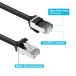 5Ft Cat.8 S/FTP Ethernet Network Cable Black 28AWG - Image 4