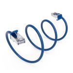 3Ft Cat.8 S/FTP Ethernet Network Cable Blue 28AWG - Image 3