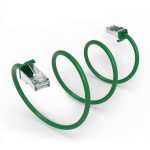 10Ft Cat.8 S/FTP Ethernet Network Cable Green 28AWG - Image 3