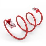 10Ft Cat.8 S/FTP Ethernet Network Cable Red 28AWG - Image 3