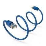 6Ft CAT6 UTP Ethernet Network Booted Cable Blue - Image 3