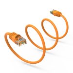 10Ft CAT6 UTP Ethernet Network Booted Cable Orange - Image 3