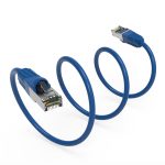 15Ft CAT6 Shielded (S/FTP) Ethernet Network Booted Cable Blue - Image 3