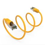 4Ft CAT6 Shielded (SSTP) Ethernet Network Booted Cable Yellow - Image 3