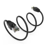 75Ft CAT6A Shielded (S/FTP) Ethernet Network Booted Cable Black - Image 3