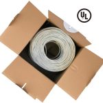 1000ft CAT6 UTP 23AWG Solid CMR Bulk Cable White, UL Listed - Image 5