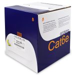 1000Ft CAT6 Solid Wire Bulk Cable Yellow CMR