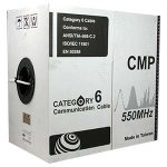 1000Ft CAT6 Solid Cable Plenum (CMP) White