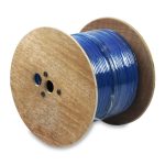1000Ft CAT6 Shielded Solid Cable Plenum w/Spline (CMP) Blue