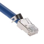 RJ45 CAT.8 Shielded Plug 50Micron 3prong with Clear Boot (20pack) - Image 4