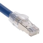 RJ45 CAT.8 Shielded Plug 50Micron 3prong with Clear Boot (20pack) - Image 5