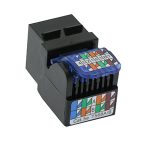 Cat.5E Tool Less Keystone Jack Black - Image 3