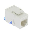 Cat.5E Tool Less Keystone Jack White - Image 3