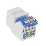 Cat.5E Tool Less Keystone Jack White - Image 4