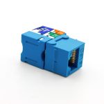 CAT6 RJ45 110 Type Keystone Jack Blue - Image 4