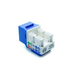 CAT6A Keystone Jack Blue - Image 4
