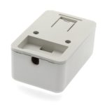 CAT6 1-Port Surface Mount Box White w/Keystone Jack - Image 5