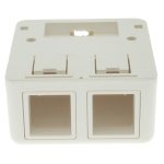 2 Port RJ45 Surface Mount Box White (Box only) - Image 6