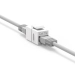 Cat.5E Inline Coupler w/Keystone Latch White - Image 3