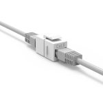 CAT6 Inline Coupler w/Keystone Latch White - Image 3