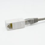 CAT6 Right Angle Keystone Coupler White - Image 5