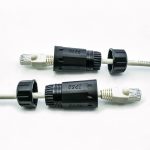 CAT6 Shielded RJ45 Outdoor Waterproof Inline Coupler - Image 5