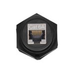 CAT6A RJ45 Shielded Industrial Panelmount Bulkhead Coupler - Image 3