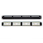 CAT6 110 Type Patch Panel 24Port Rackmount