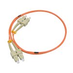 3m SC/UPC SC/UPC OM2 Multimode Duplex OFNR Fiber Optic Patch Cable - Image 4