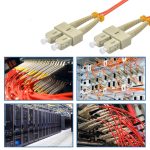 3m SC/UPC SC/UPC OM2 Multimode Duplex OFNR Fiber Optic Patch Cable - Image 5