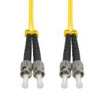 2m ST/UPC-ST/UPC Singlemode Duplex OFNR 2.0mm Fiber Optic Patch Cable - Image 3