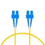 3m SC/UPC-SC/UPC Singlemode Duplex OFNR 2.0mm Fiber Optic Patch Cable - Image 3