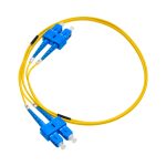 3m SC/UPC-SC/UPC Singlemode Duplex OFNR 2.0mm Fiber Optic Patch Cable - Image 4
