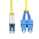 40m LC/UPC-SC/UPC Singlemode Duplex OFNR 2.0mm Fiber Optic Patch Cable - Image 3