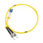 10m LC/UPC-ST/UPC Singlemode Duplex OFNR 2.0mm Fiber Optic Patch Cable - Image 4