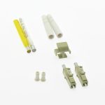LC/UPC Multimode Duplex 2mm Fiber Connector