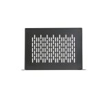 1U 12" Vented Light Duty Rack Shelf - Image 2