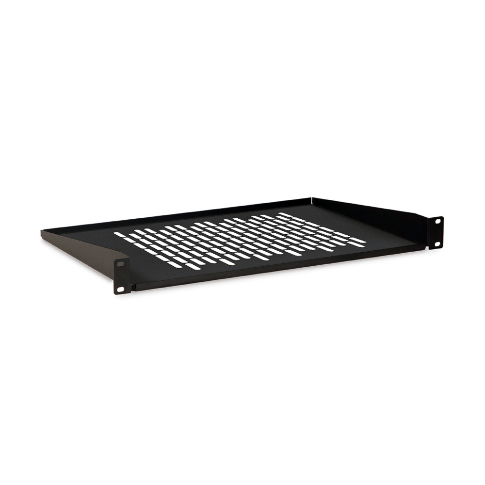1U 12" Vented Component Shelf 1U 12" Vented Component Shelf - Image 1