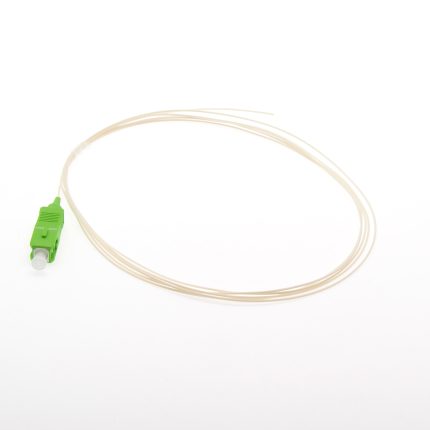 2m SC/APC Simplex Singlemode LSZH Pigtail White 10 pack