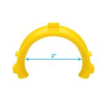 2" Sanp-on Bridle Ring Data-Cable Saddle, 100-Pack - Image 2