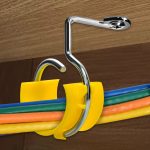 2" Sanp-on Bridle Ring Data-Cable Saddle, 100-Pack - Image 5