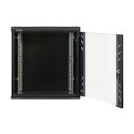 12U 19" Wall-Mount Cabinet Glass Door 15.5" Depth Flat Box - Image 5