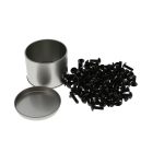 10-32 Rack Screws, Black 100-Pack