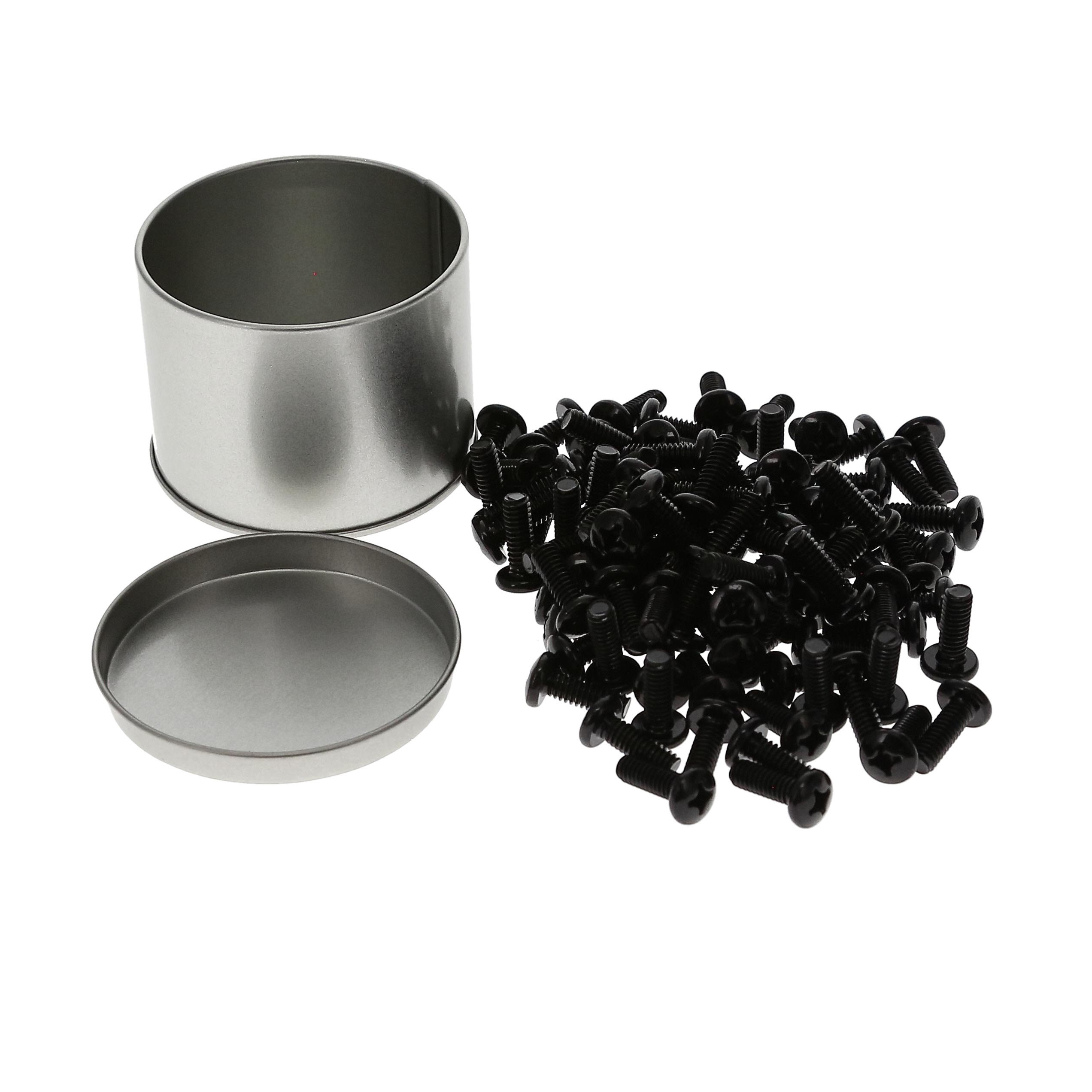 12-24 Rack Screws 12-24 Rack Screws, Black 100-Pack - Image 1