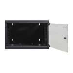 6U Wall-Mount Rack Cabinet, 18" Depth Pre-Assembled - Image 2