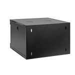 6U Wall-Mount Rack Cabinet, 18" Depth Pre-Assembled - Image 3