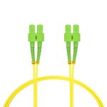 2m SC/APC-SC/APC Singlemode Duplex OFNR 2.0mm Fiber Optic Patch Cable - Image 2